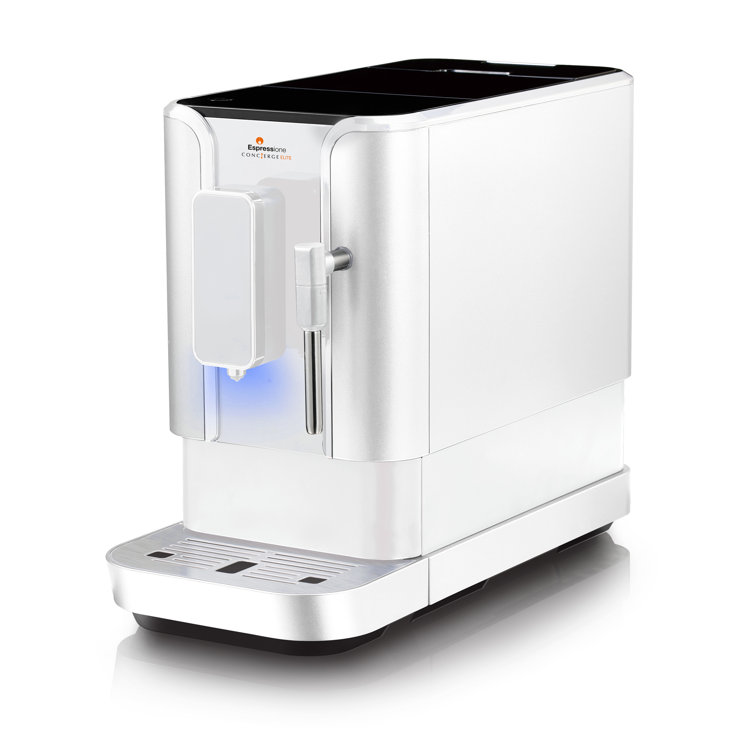 Espressione Concierge Elite Automatic Bean To Cup Espresso Machinediamond White Wayfair